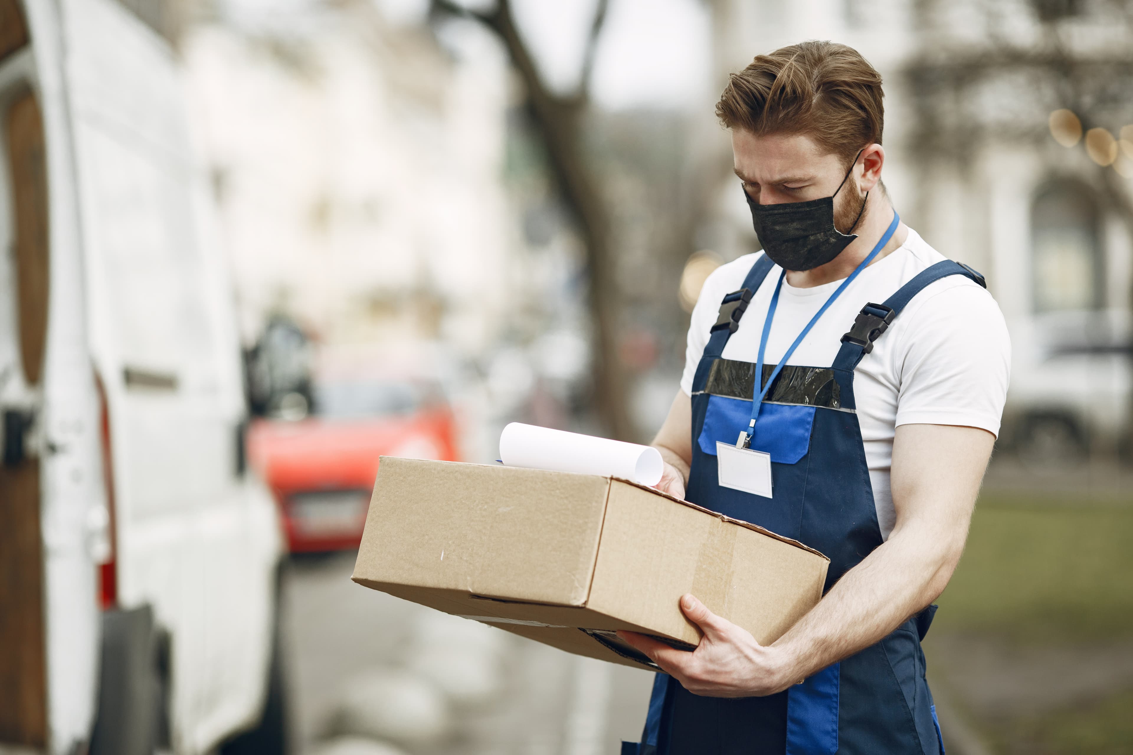 Professional delivery driver